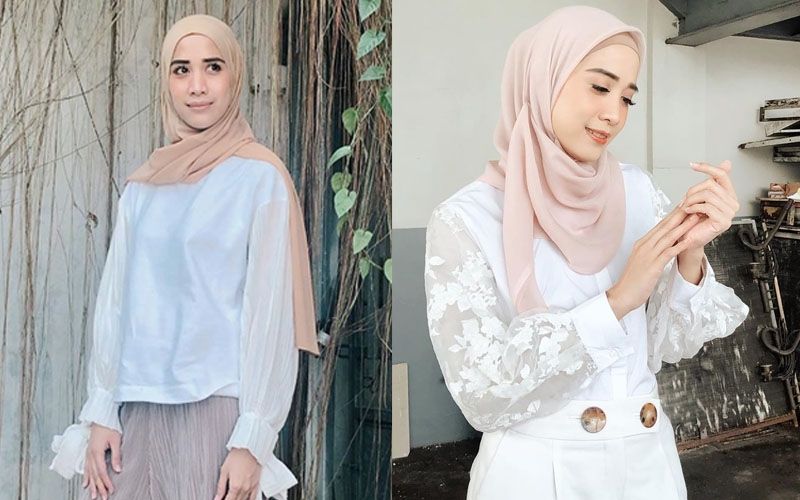 7 Potret Fanny Fabriana dalam Balutan Warna Putih