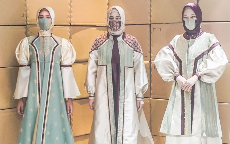 Thiffa Qaisty Tampilkan Kebaya Moderen Khas Riau di ISEF 2020