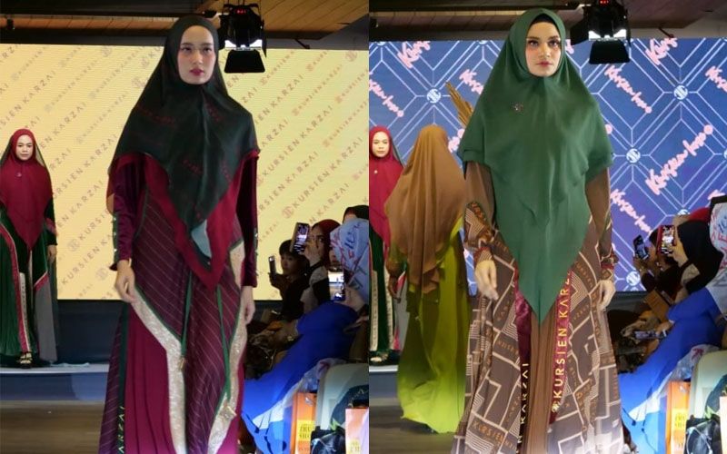 Kursien Karzai dan Wwiek Muslimah Meluncurkan Koleksi Busana Syar’i