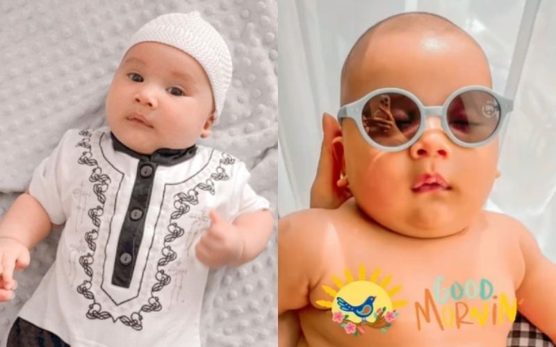 Masya Allah, 7 Potret Ketampanan Ukkasya yang Mirip Bule Arab