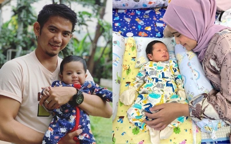 9 Potret dan Fakta Baby Syaki, Buah Hati Nadya Mustika dan Rizki DA