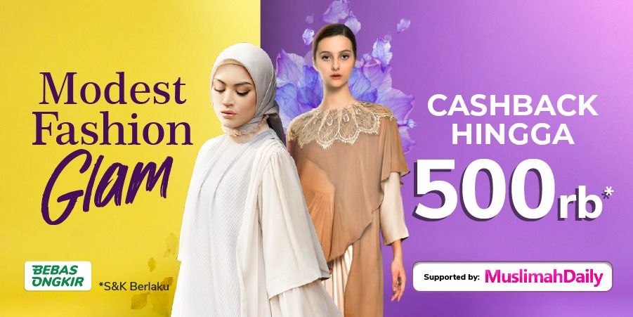 Modest Fashion Glam Cashback Hingga 500k