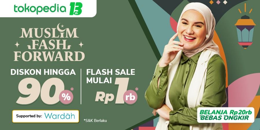 Muslim Fash Forward Discount up to 90% & Flash Sale Mulai dari Rp1,000