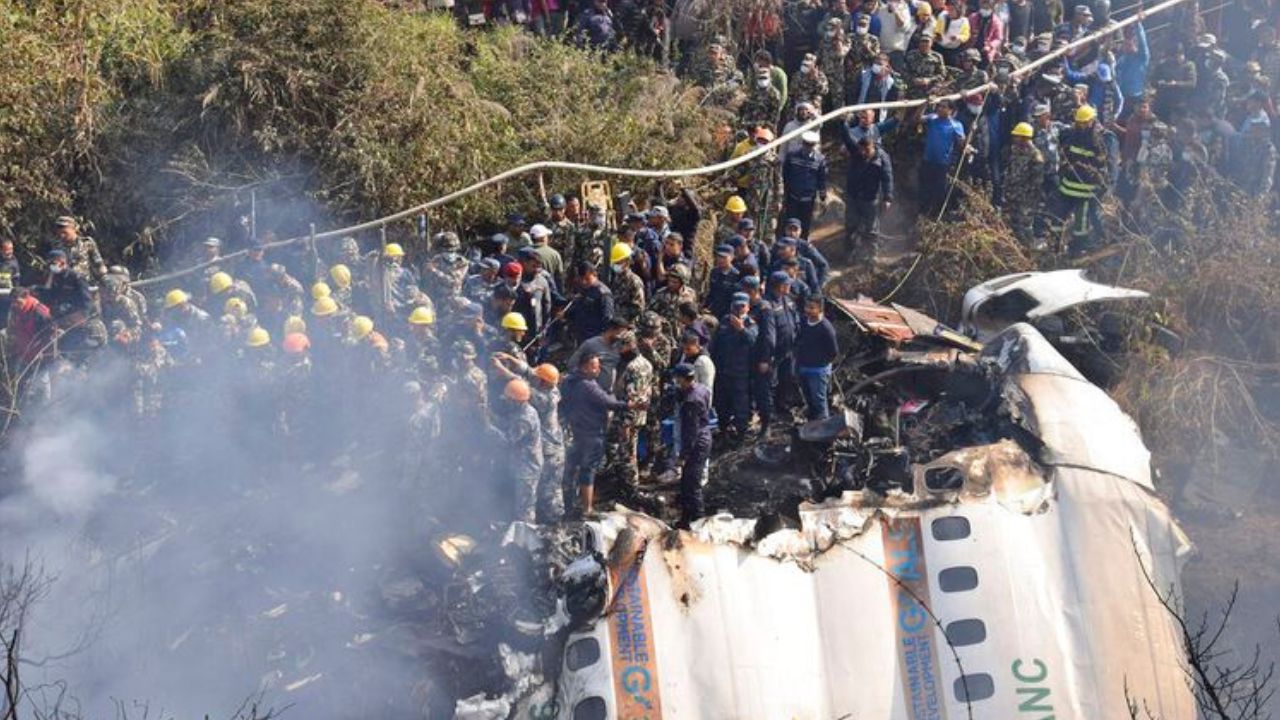 Kecelakaan Pesawat di Nepal 20 Detik Sebelum Mendarat, 68 Penumpang Tewas!
