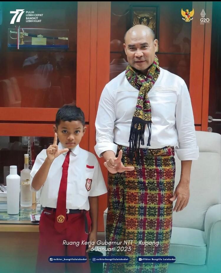 Keren! Inilah Sosok Nono Asal NTT, Juara 1 Lomba Matematika Tingkat Dunia