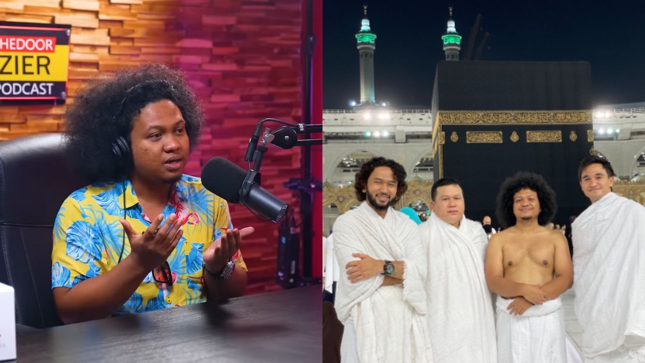 Kain Ihram Lepas Saat Ibadah Umrah, Berikut Pengalaman Babe Cabita