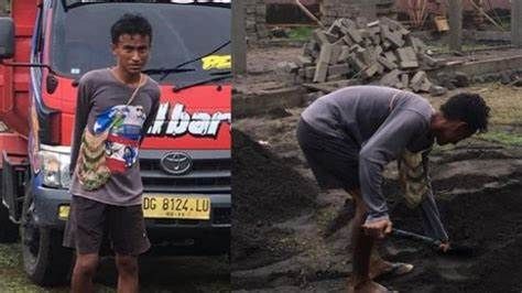 Inilah Sosok Rafdi Maradjabessy Anak Pejabat Pilih Hidup Sederhana jadi Kuli Bangunan