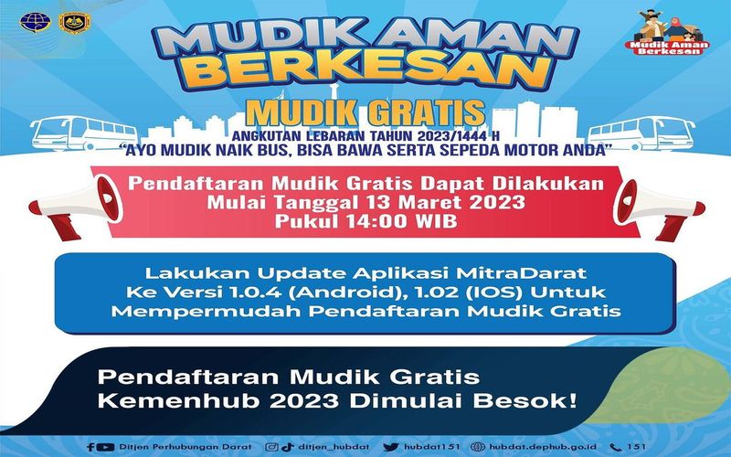 Angka Kecelakaan Saat Mudik Masih Tinggi, Kemenhub Adakan Mudik Gratis Lebaran 2023