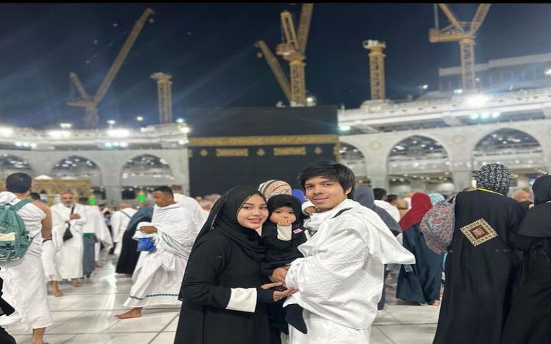 Ameena Bisa Jalan Usai Umrah, Atta dan Aurel Ucap Rasa Syukur