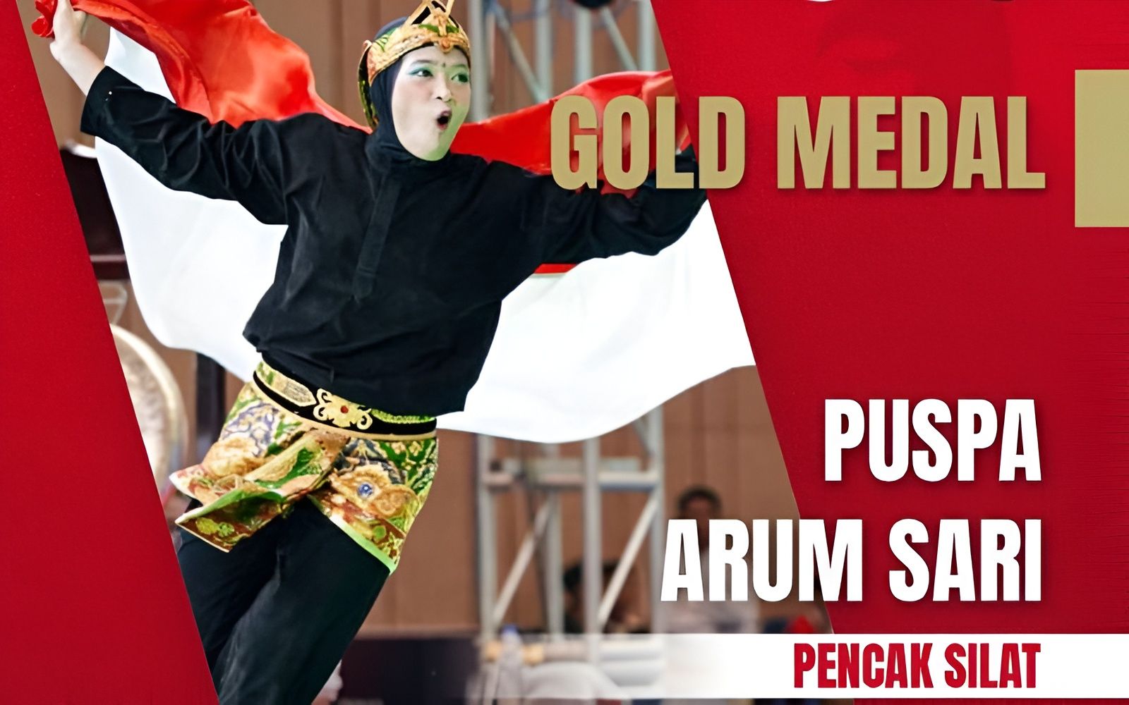 Puspa Arum Sari Kembali Sumbang Medali Emas Pertama Pencak Silat Lewat SEA Games 2023