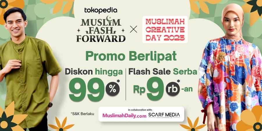 Promo Menarik Fashion Muslim Di September Ceria!!