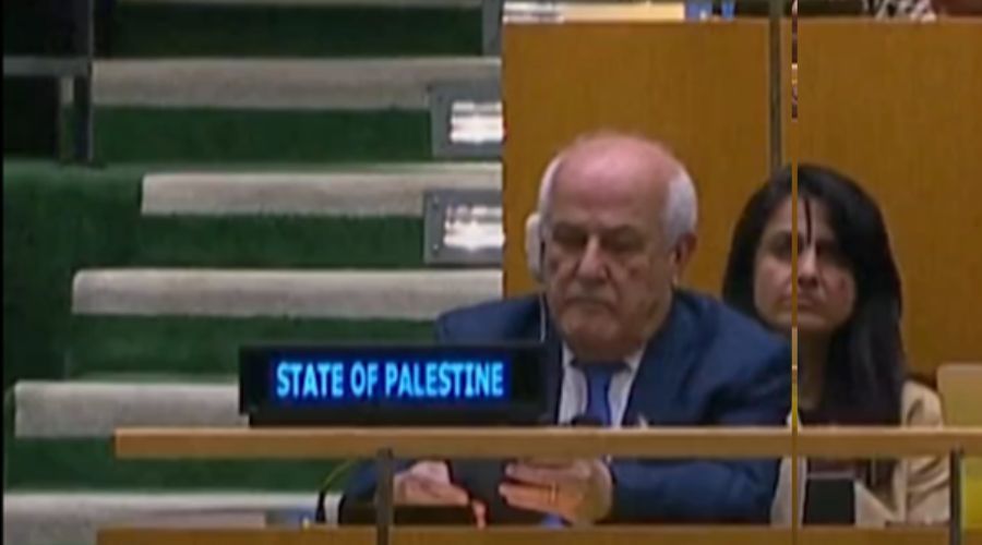 Pertama Kali, Palestina Dapat Kursi di sidang PPB! 