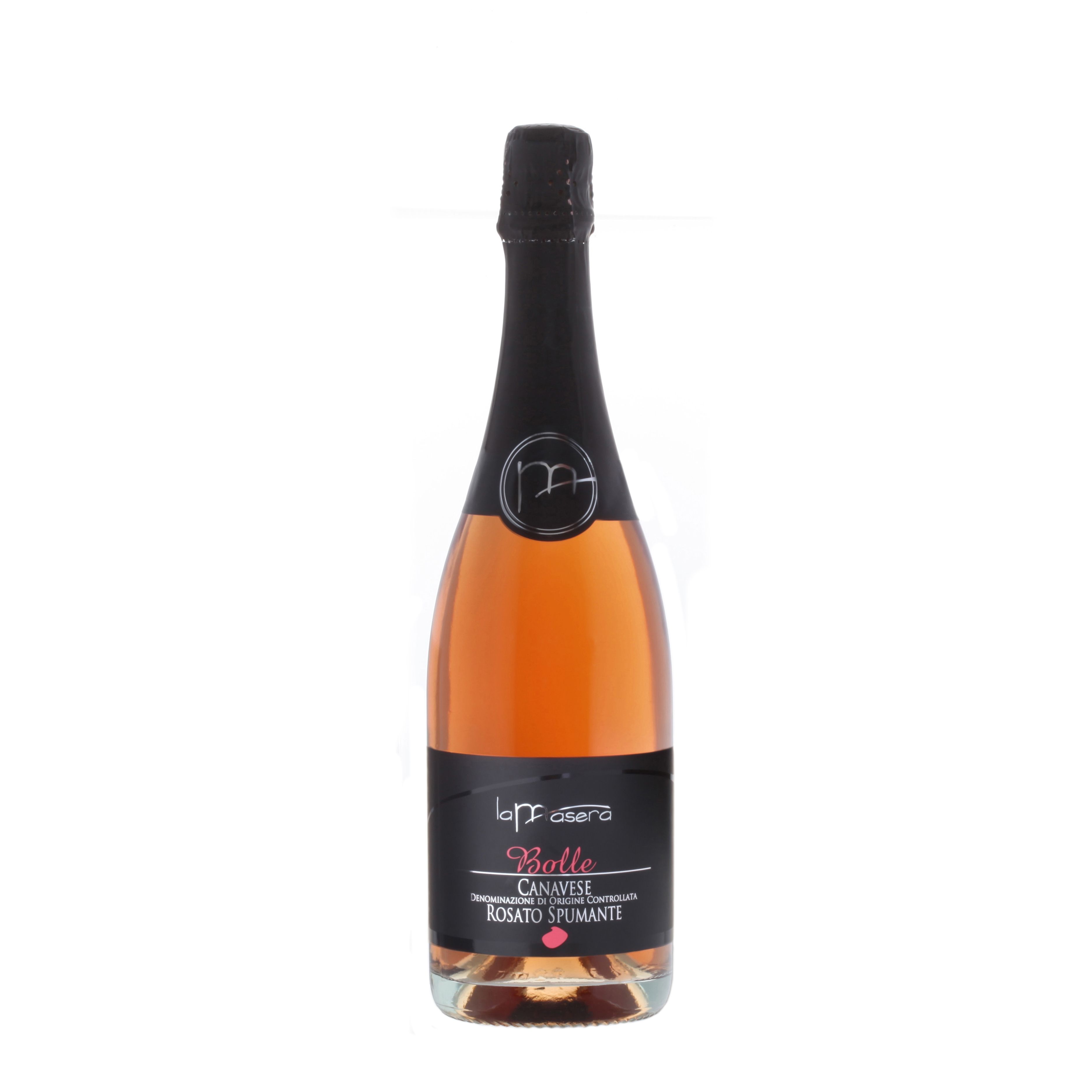 Spumante Canavese Rosato DOC “Bolle” – BRUT - Metodo Classico 
