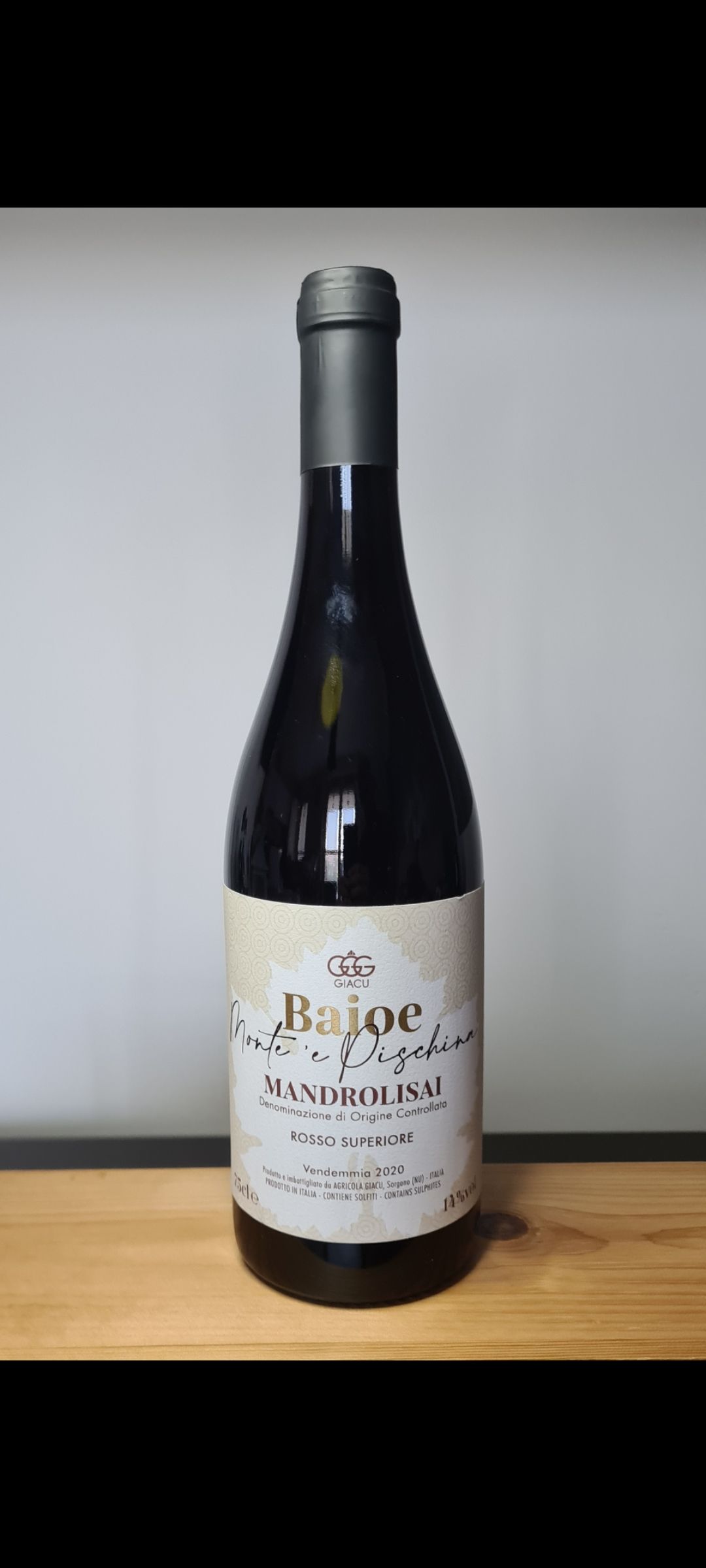 Baioe Mandrolisai Rosso Superiore 2020