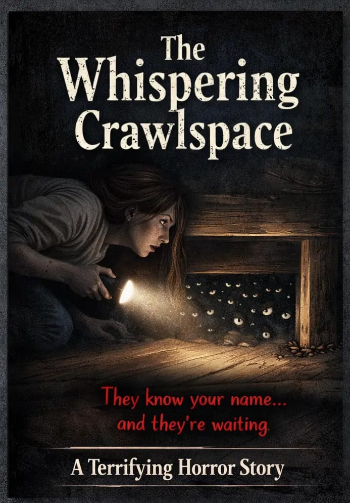 The Whispering Crawlspace – A Spine-Chilling Tale Beneath the Floorboards