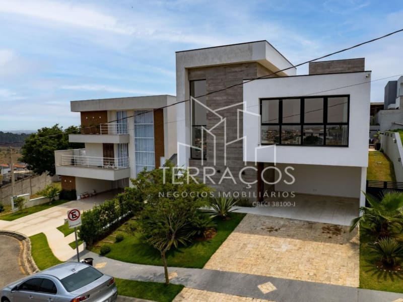 Fachada e entrada — residential / sobrado de 3 quartos 383m² venda em Vale Azul, Jundiaí SP R$ 2.499.000