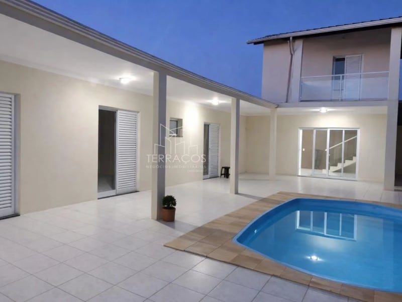 Fachada e entrada — residential / sobrado de 4 quartos 288m² venda em Horto Santo Antonio, Jundiaí SP R$ 1.219.000