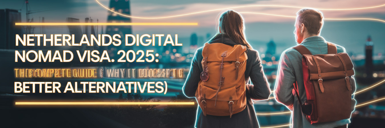 Netherlands Digital Nomad Visa 2025: The Complete Guide (Why It Doesn't Exist & Better Alternatives)
