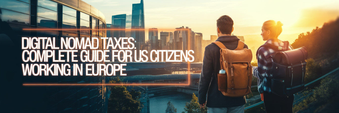 Digital Nomad Taxes: Complete Guide for US Citizens Working in Europe