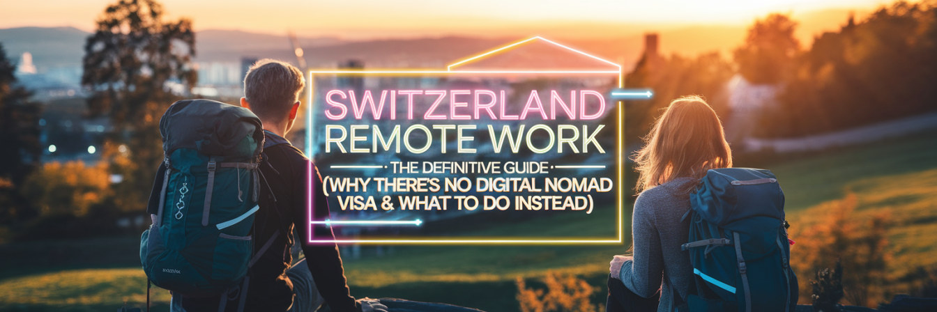 Switzerland Remote Work: The Definitive Guide (Why There's No Digital Nomad Visa & What to Do Instead)