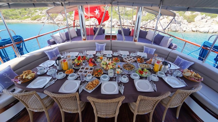 Noleggio caicco in Turchia