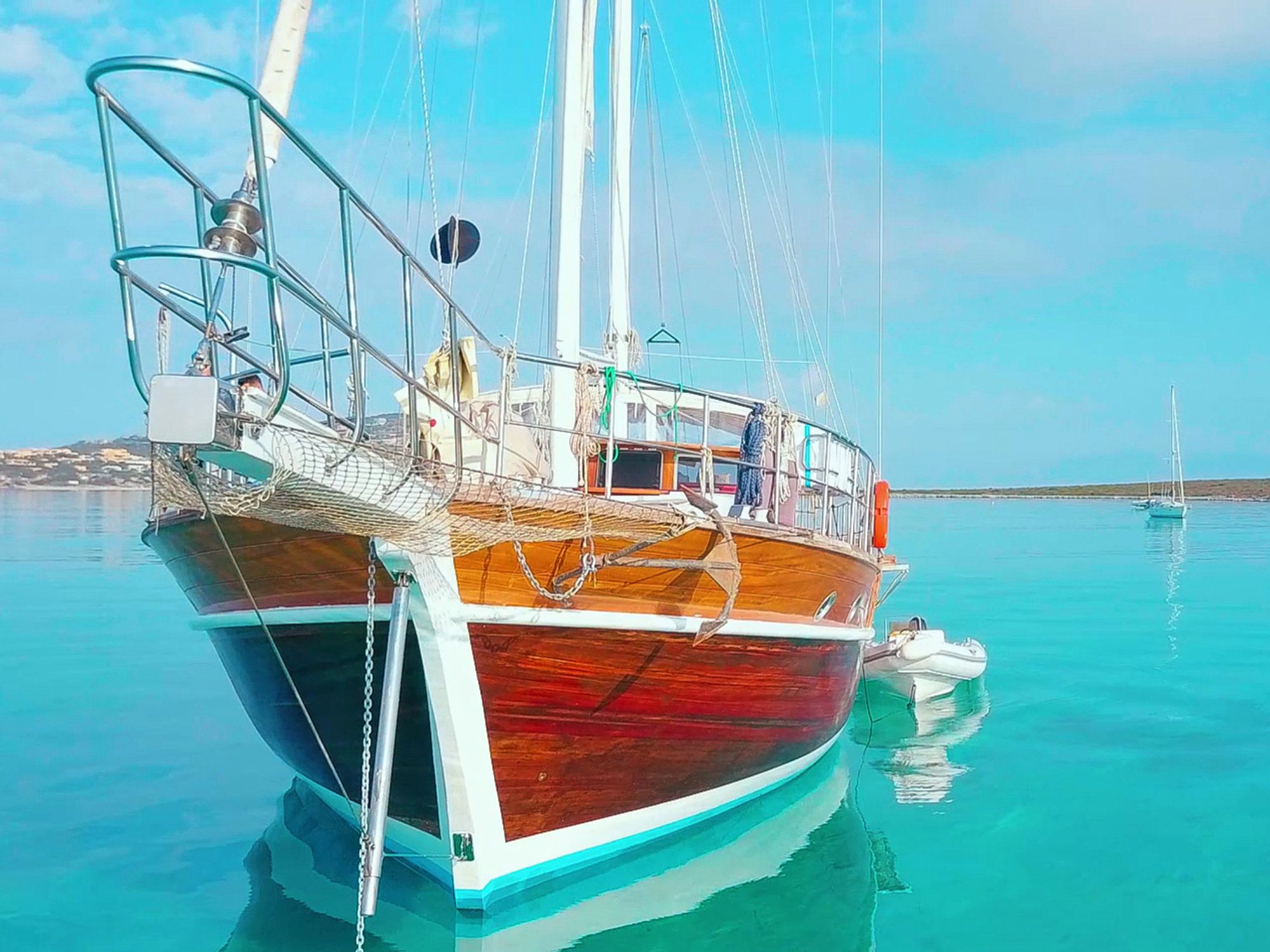 Noleggio caicco in Sardegna