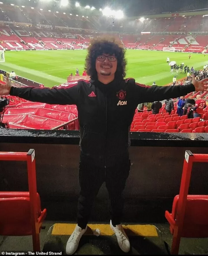 Viral Man United fan is ATTACKED by fellow supporter at Chelsea clash