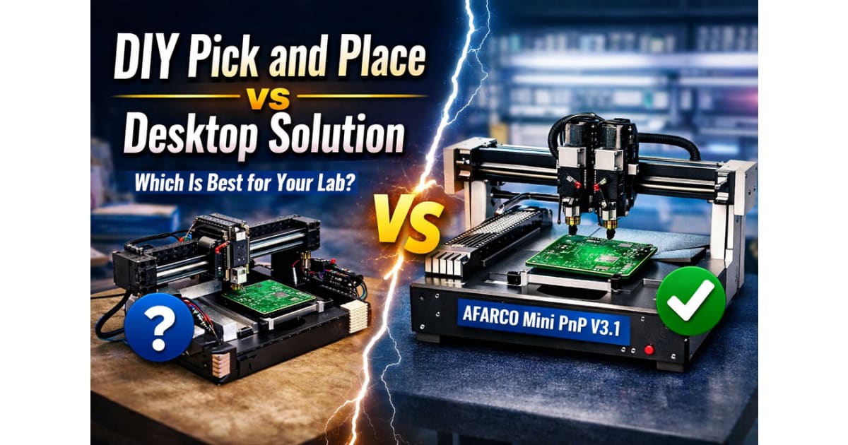 Why Every Electronics Lab Needs a Desktop Pick and Place Machine ...