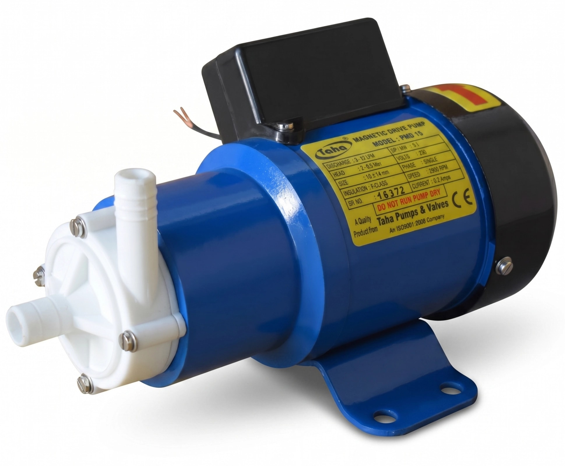 PMD-15 Seal-less Magnetic Drive Chemical Pump | Taha Pumps