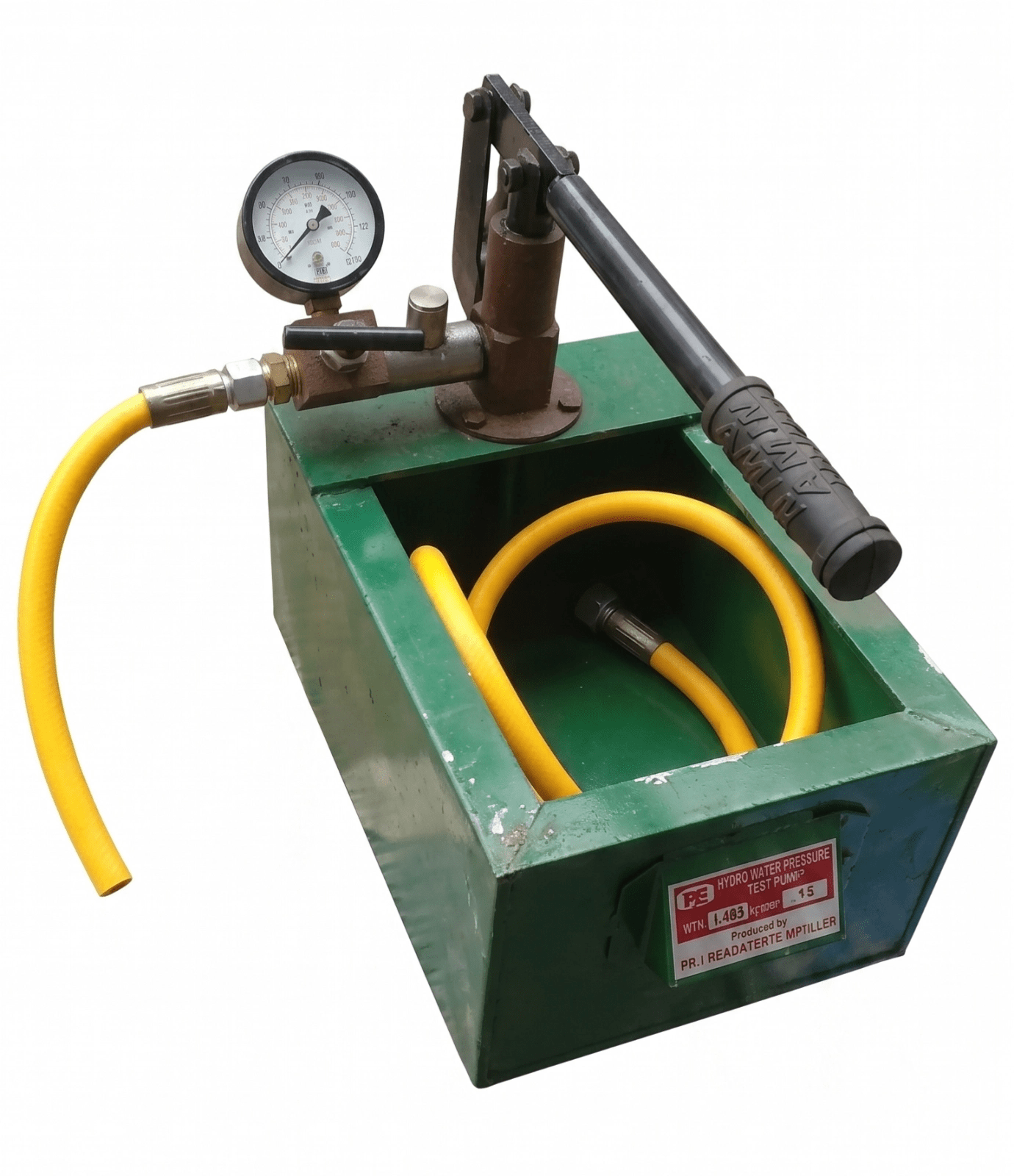 70 Kg Mini Hand Operated Hydraulic Pressure Test Pump
