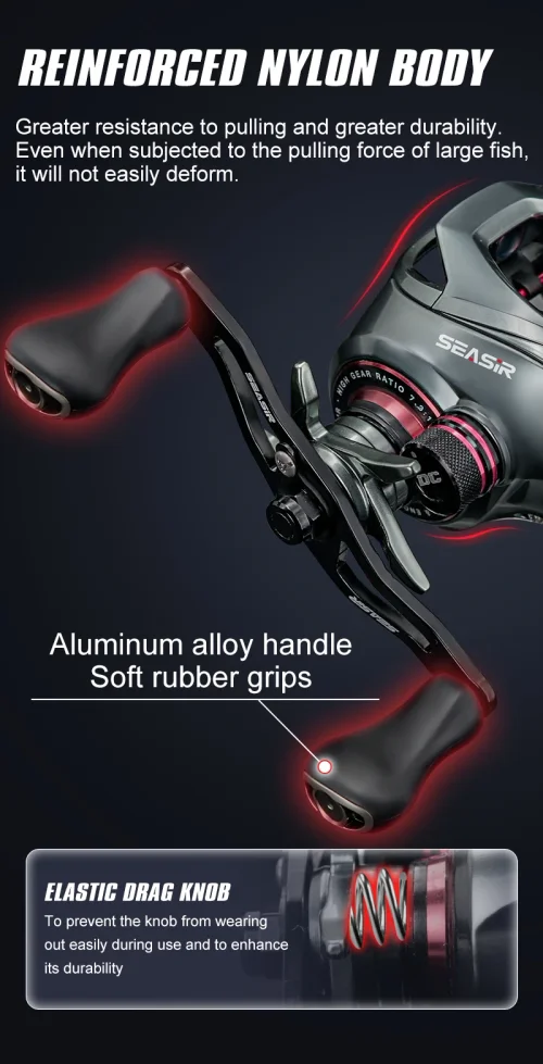 【海外製DCリール】『SEASIR DCast』 ベイトリール SEASIR/リール/ベイトリール : セカンドストリートYahoo!店