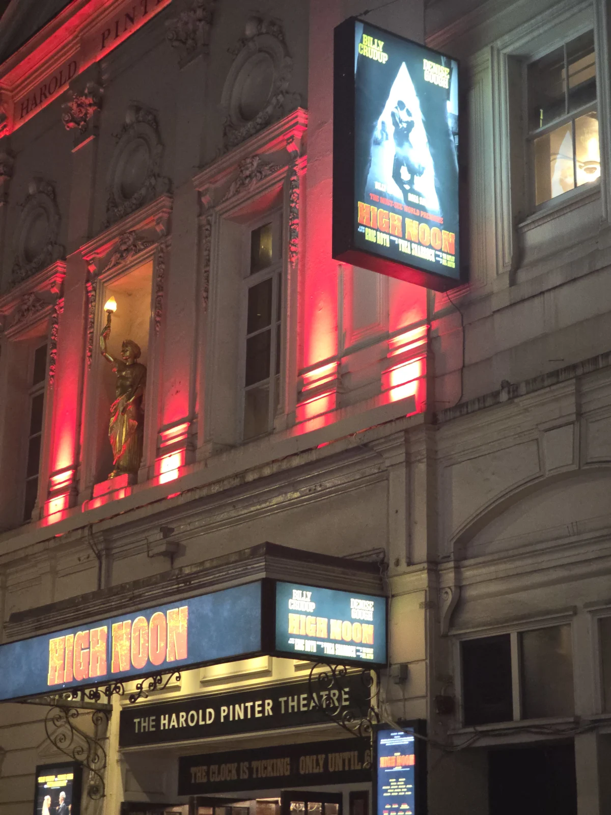 High Noon at the Harold Pinter Theatre London