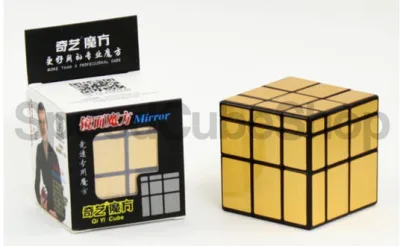 QiYi Mirror Cube 3x3 Stickered Golden