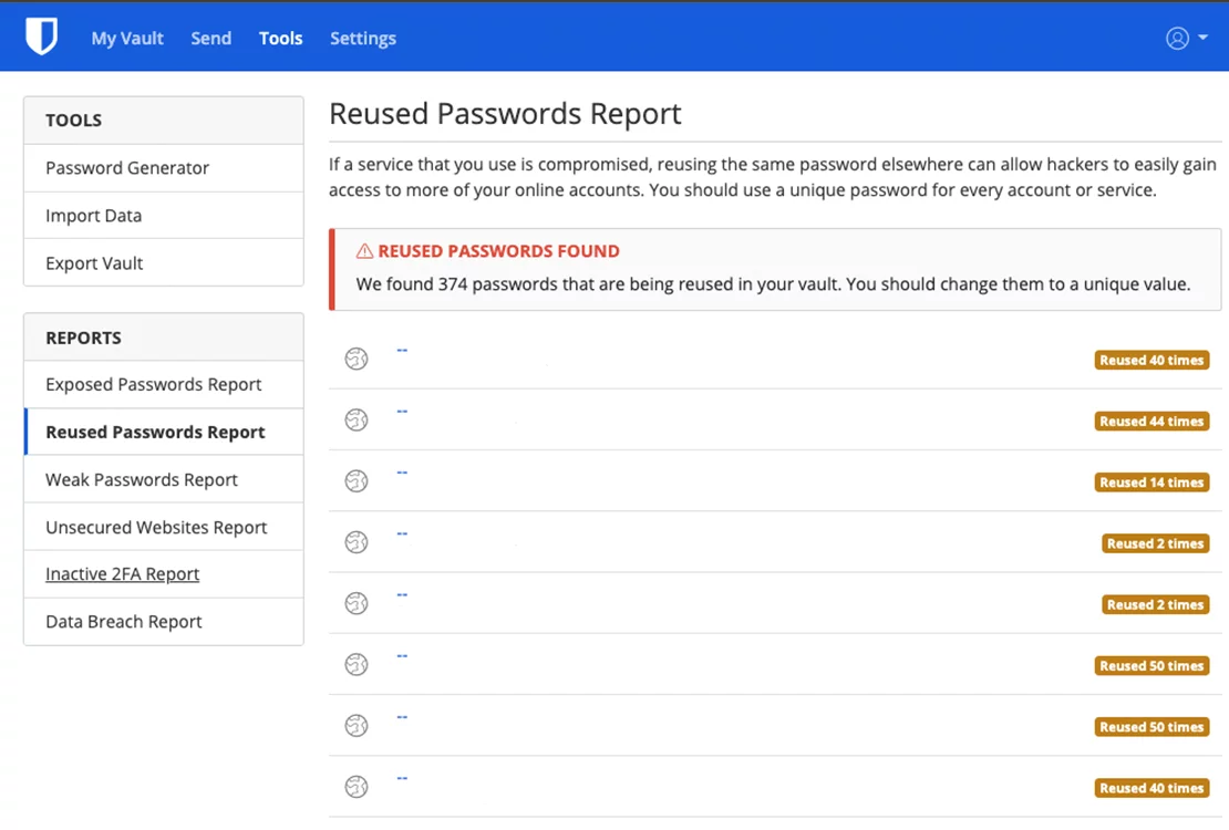 sicurezza password