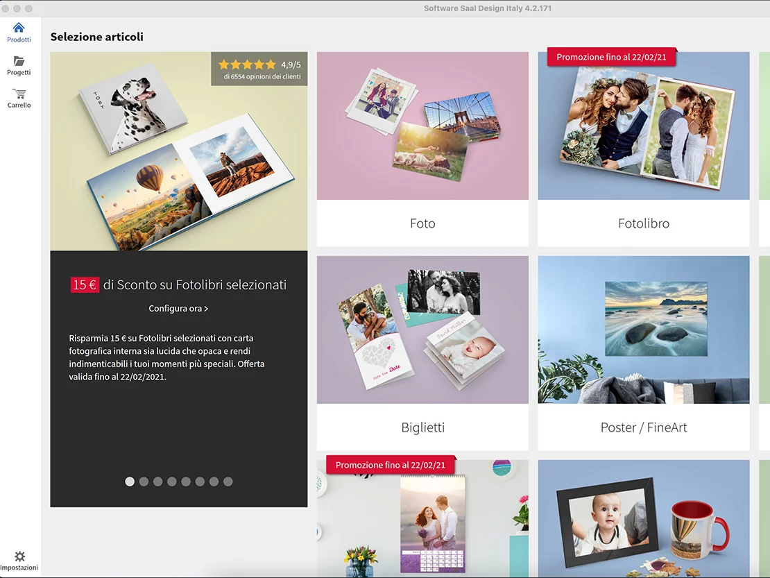 Saal Digital Scelta Album