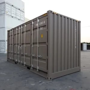 20ft High Cube Lagercontainer mit offener Seite, neu