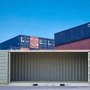 Neuer 40-Fuß-Open-Side-Container mit seitlicher Öffnung