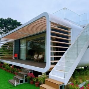 Luxuriöses, vorgefertigtes Kapselhaus der Spitzenklasse