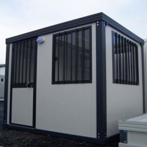 Neuer Bungalow Wachhaus 3 Meter