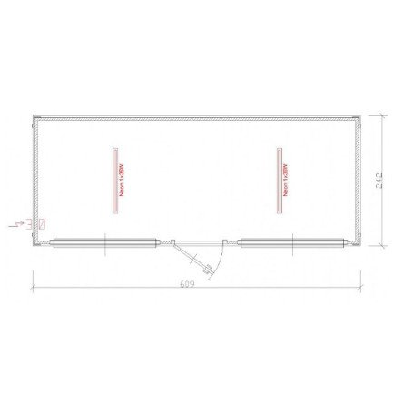 Neue Bungalow Sales Bubble V1 Verstärkte Serie 6 Meter - 8