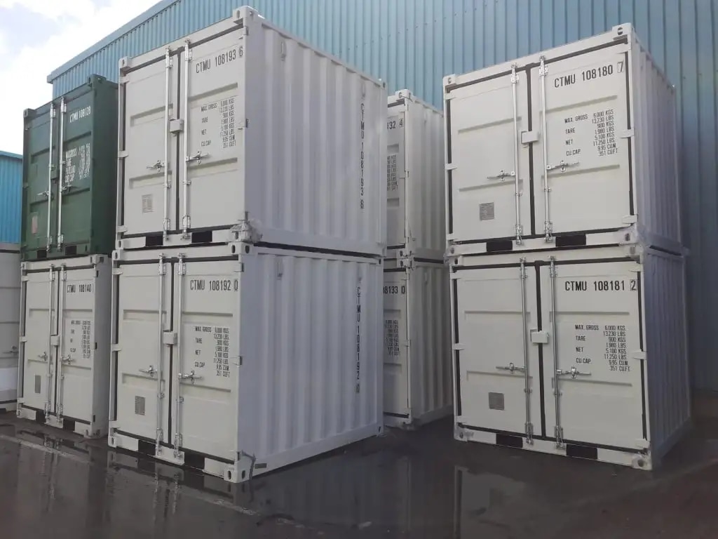 Neuer 08-Fuß-Dry-Van-Lagercontainer - 7