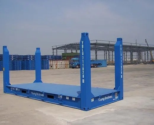 Neuer 20-Fuß-Flat-Rack-Container - 1