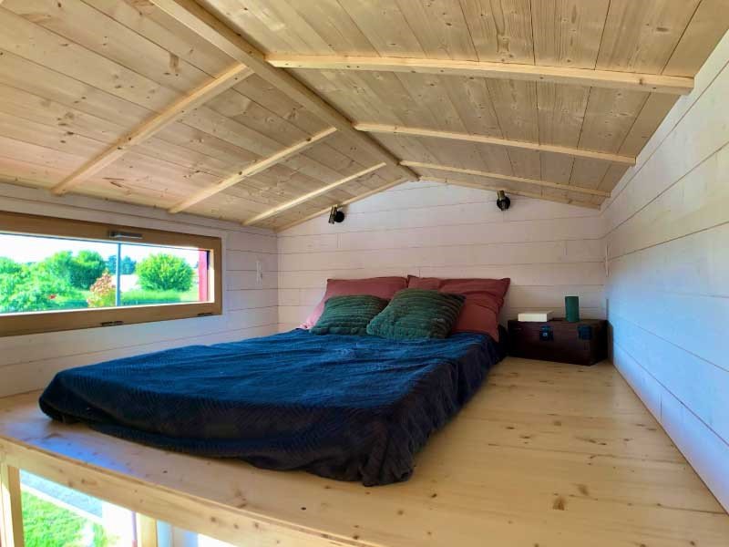 Tiny House autonomes Zwischengeschoss 4 Plätze - 3