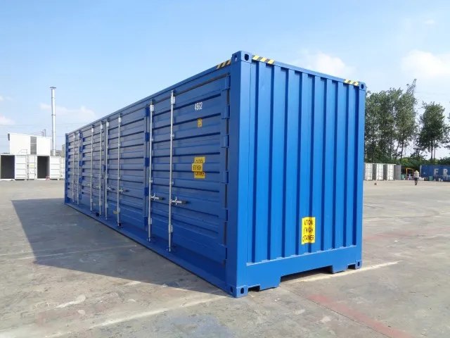 40 Fuß hoher Cube-Container mit offener Seite - 1