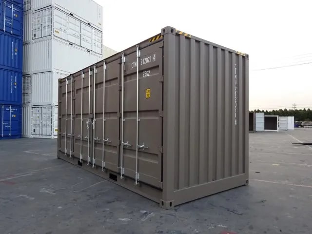 20ft High Cube Lagercontainer mit offener Seite, neu - 3