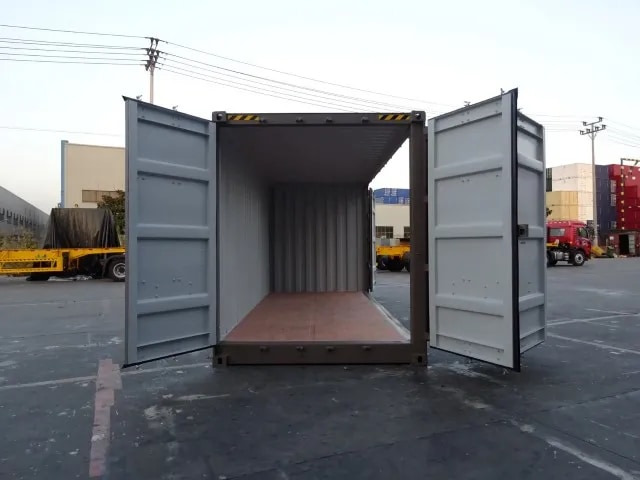 20ft High Cube Lagercontainer mit offener Seite, neu - 7