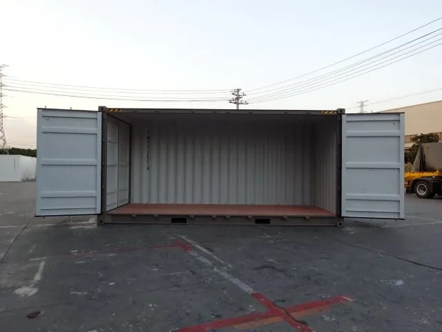 20ft High Cube Lagercontainer mit offener Seite, neu - 8