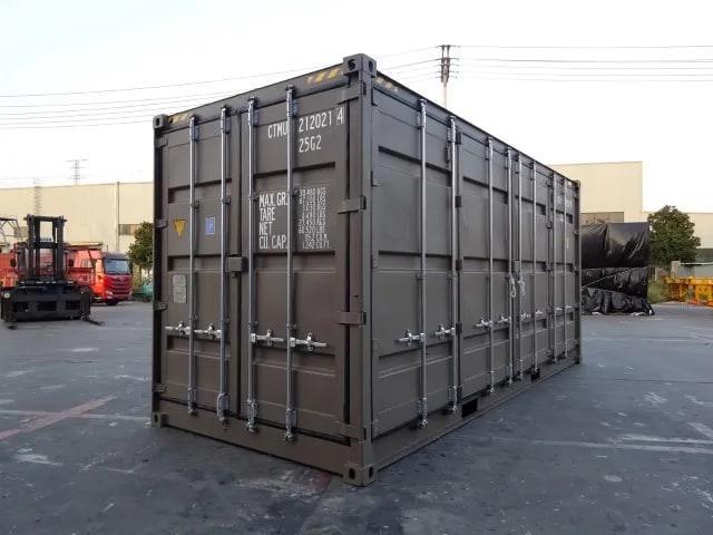20ft High Cube Lagercontainer mit offener Seite, neu - 10