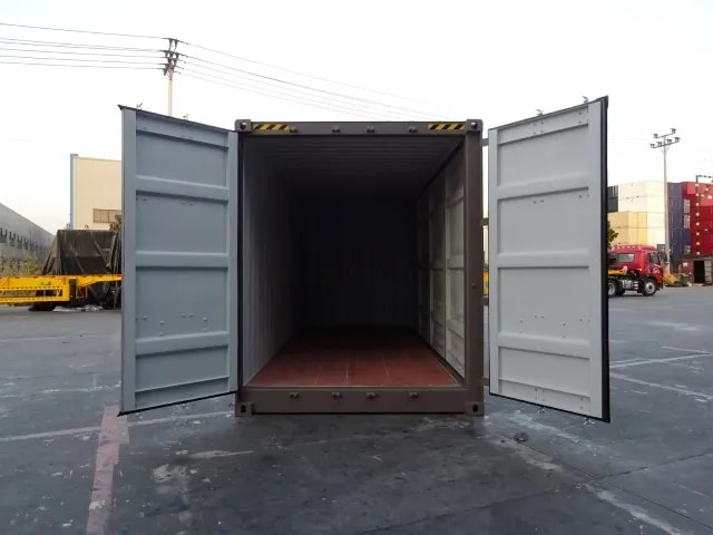 20ft High Cube Lagercontainer mit offener Seite, neu - 11