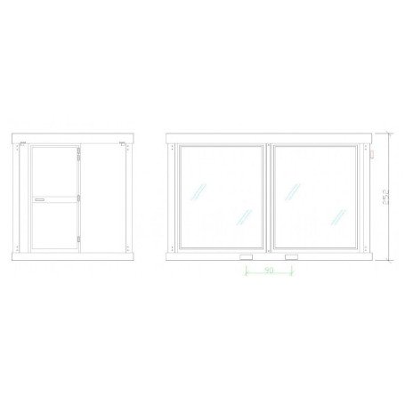 Neue Bungalow Sales Bubble V1 Verstärkte Serie 4 Meter - 11